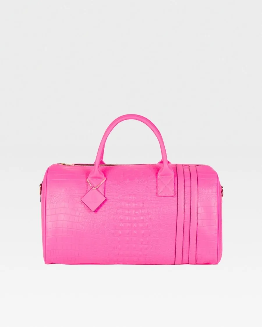 Apollo 2 Travel Set in Neon Pink