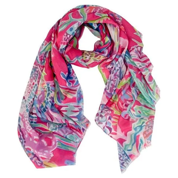 Aria Pink Scarf