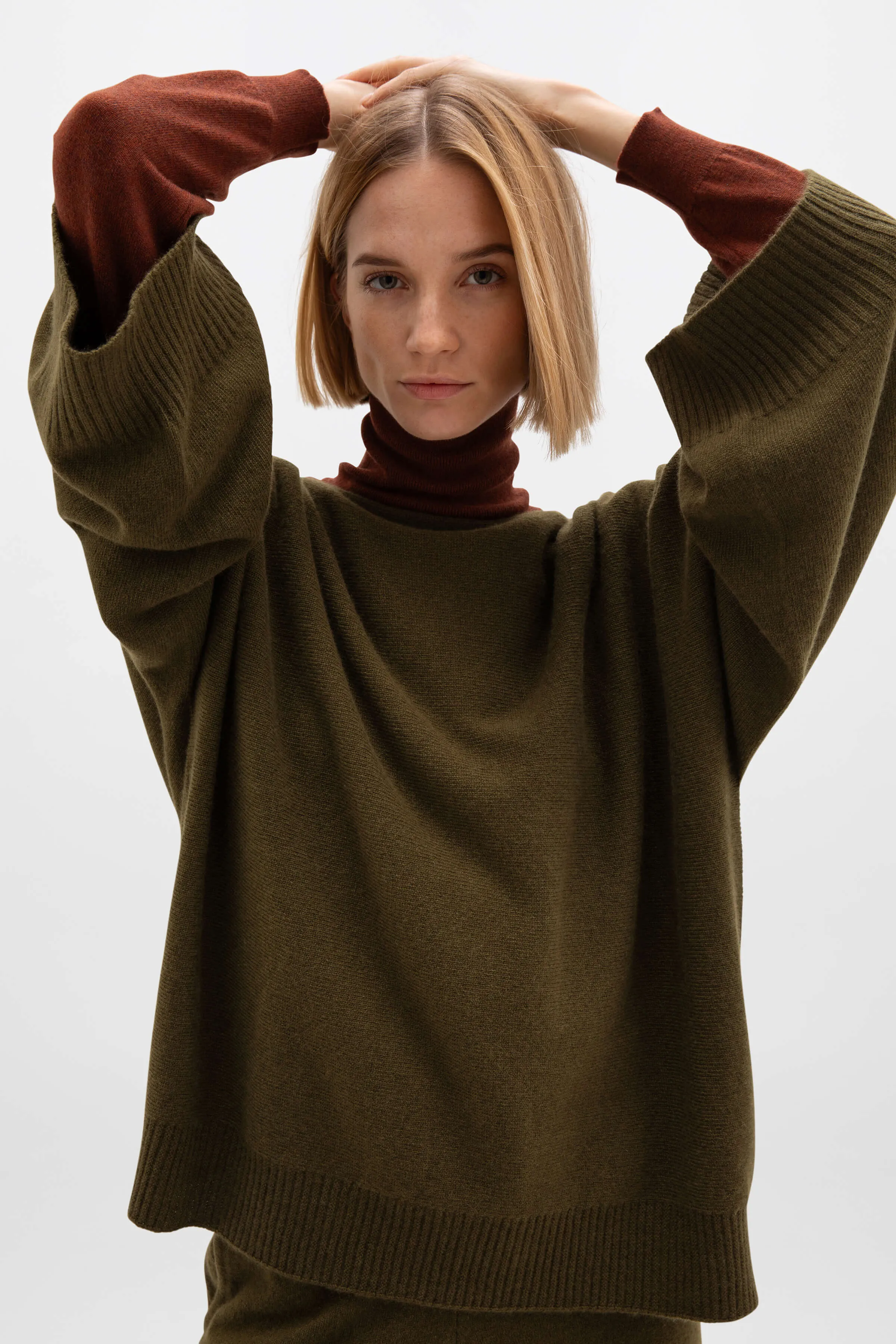 Cashmere Cape Jumper