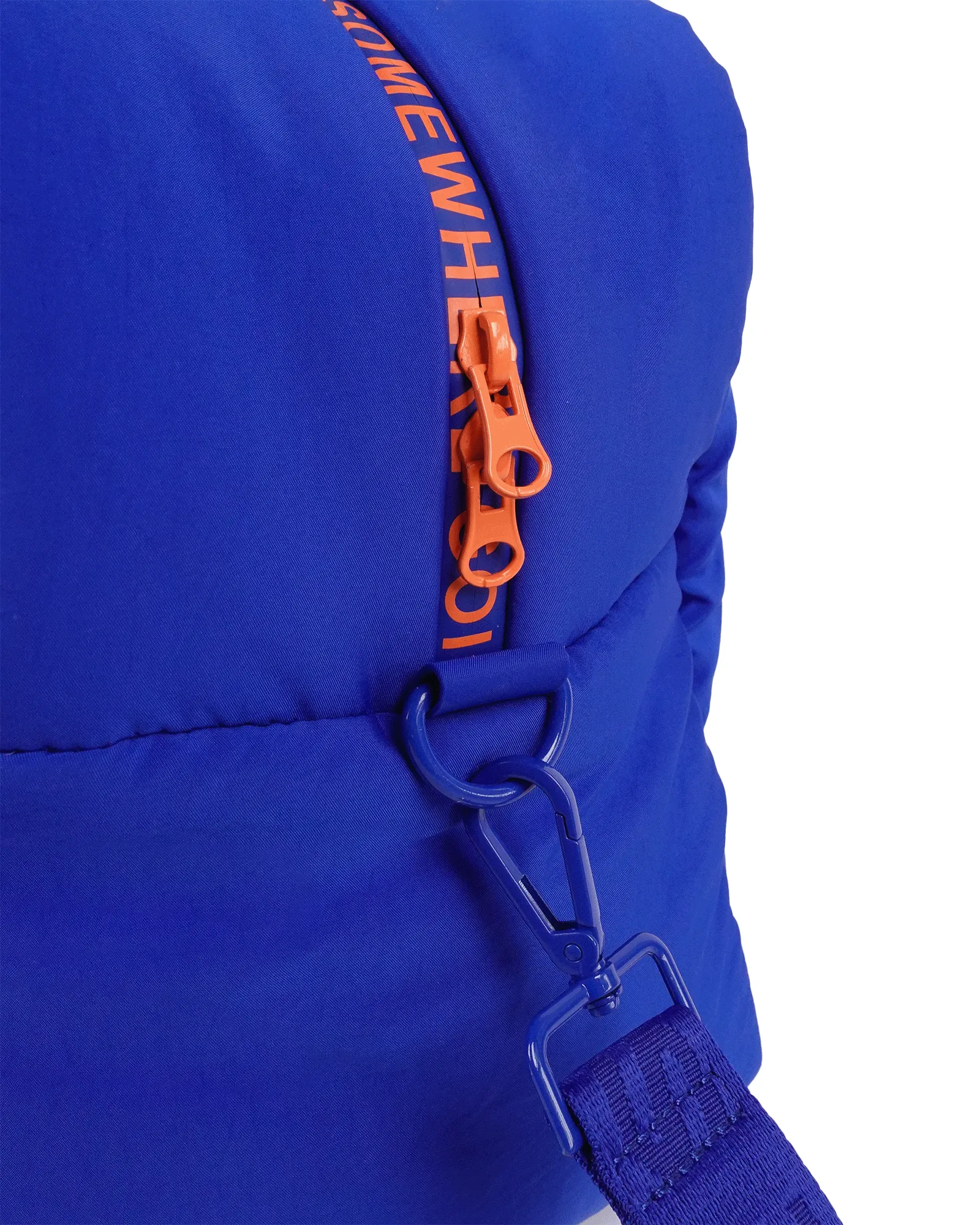 Cobalt Marshmallow Duffle Bag