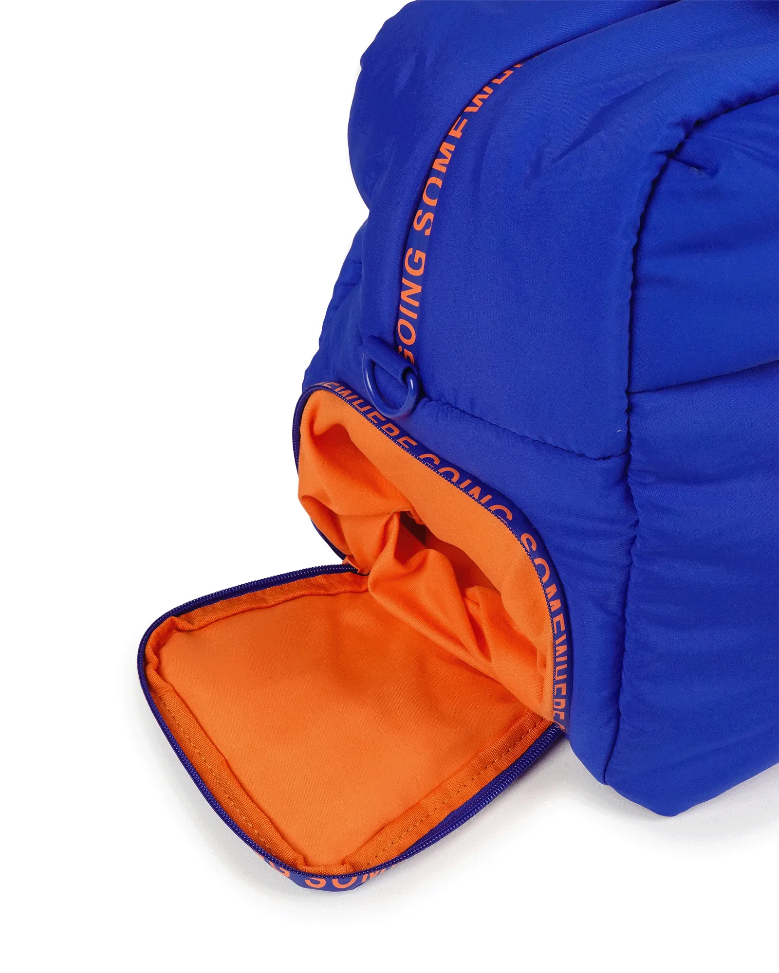 Cobalt Marshmallow Duffle Bag