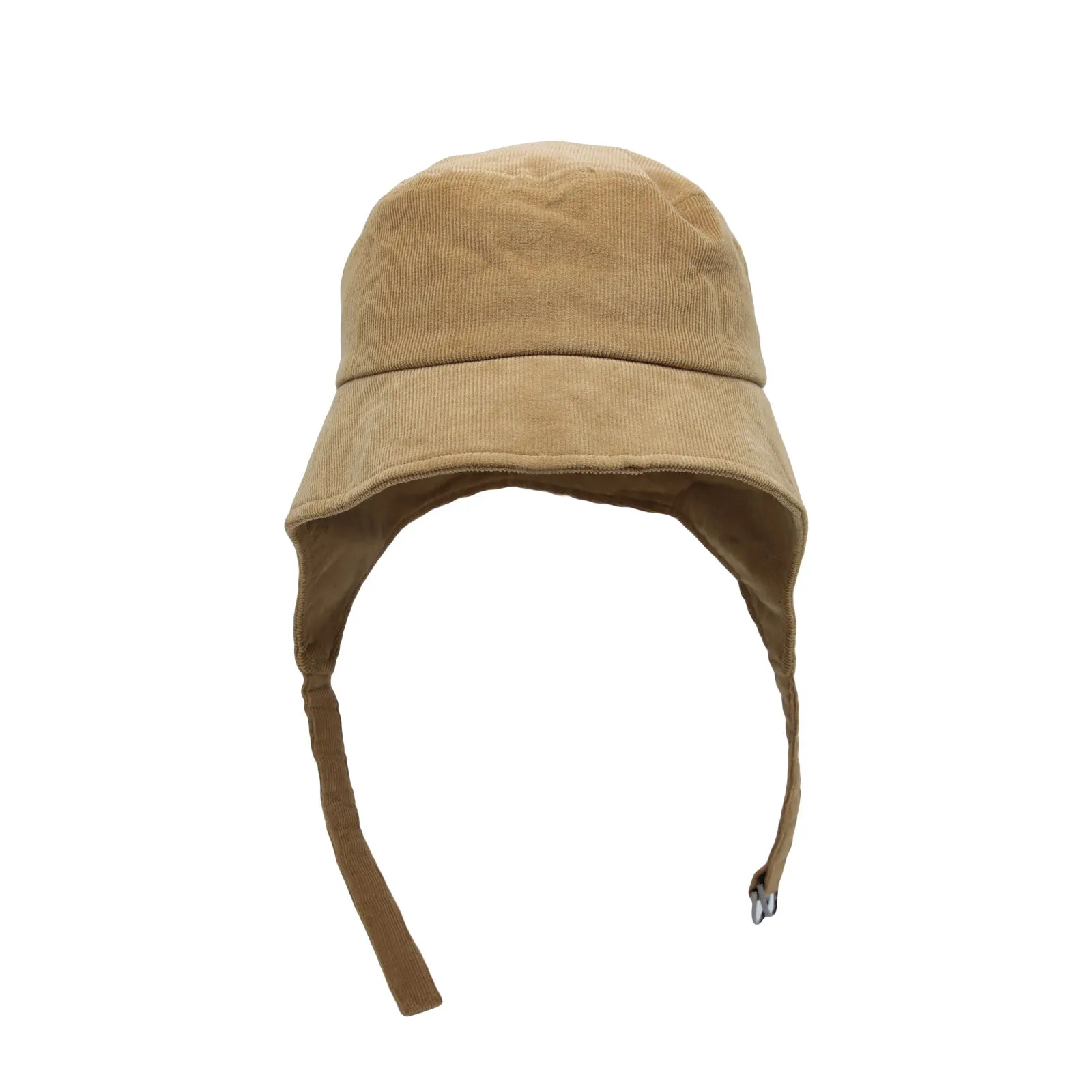 Cotton Corduroy Trapper Hat Ear Flap Solid Warm Cap SLT1376