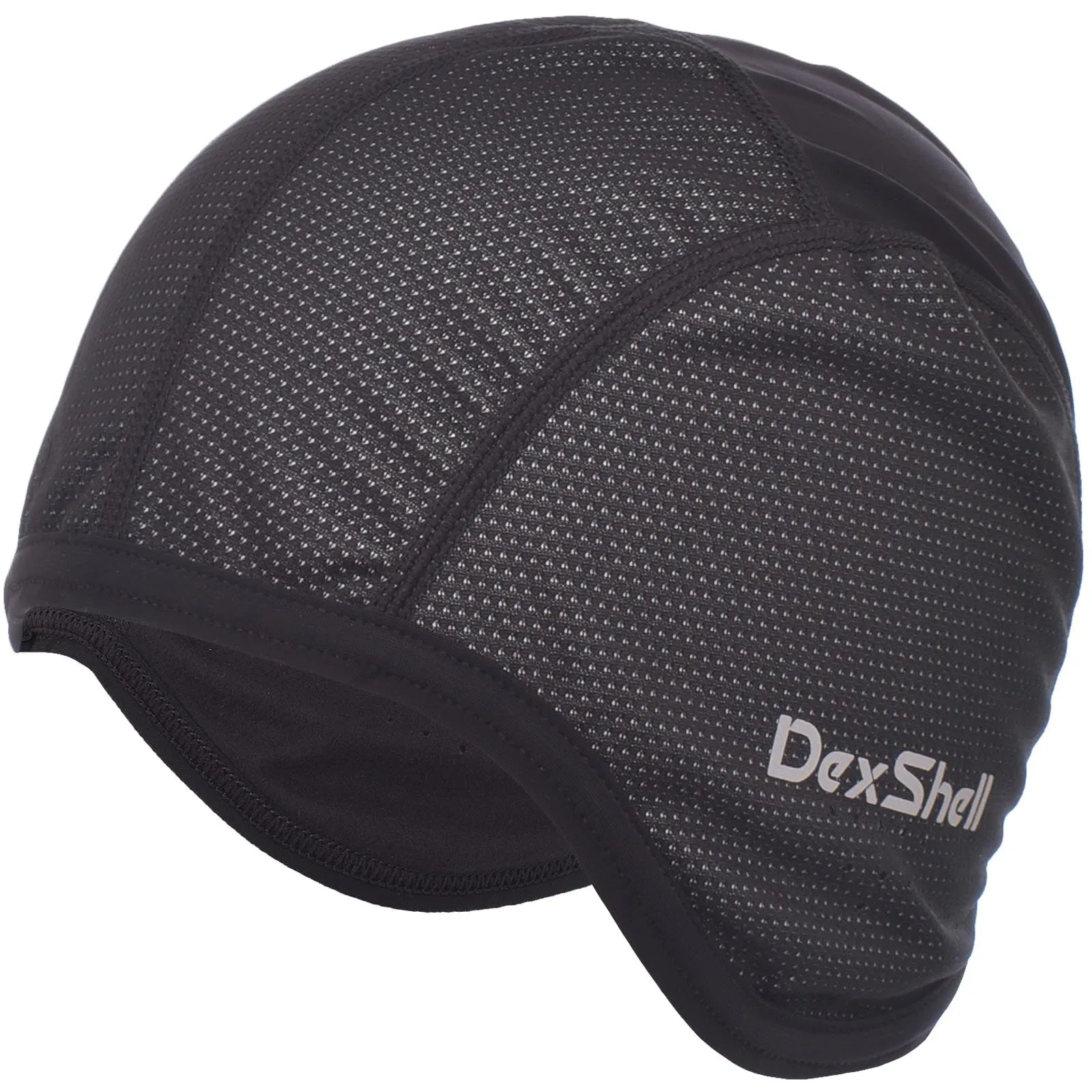 DexShell Unisex Adults 4-Way Cycling Waterproof Skull Cap - Black