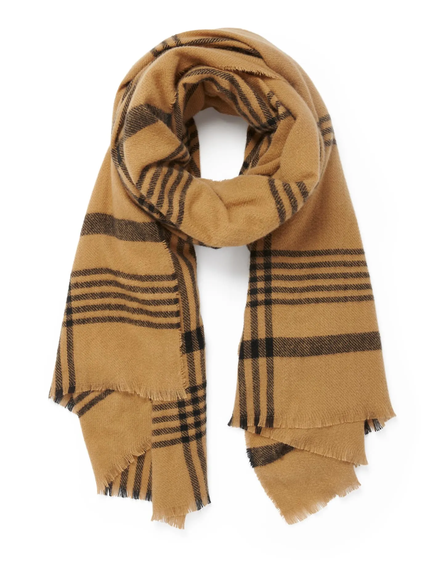 Georgie Check Scarf