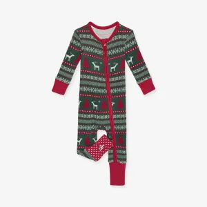 Holiday Fair Isle Convertible One Piece