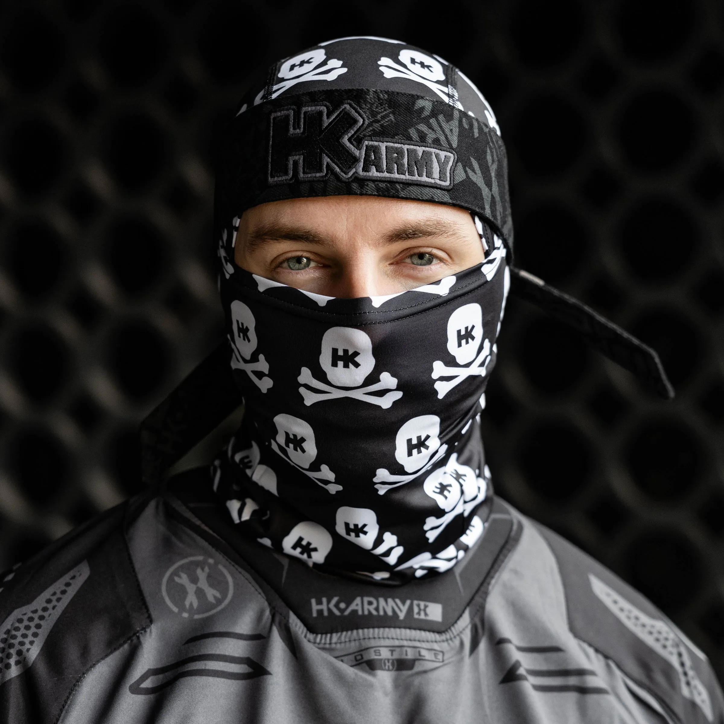 Hostile Balaclava - Skulls Black