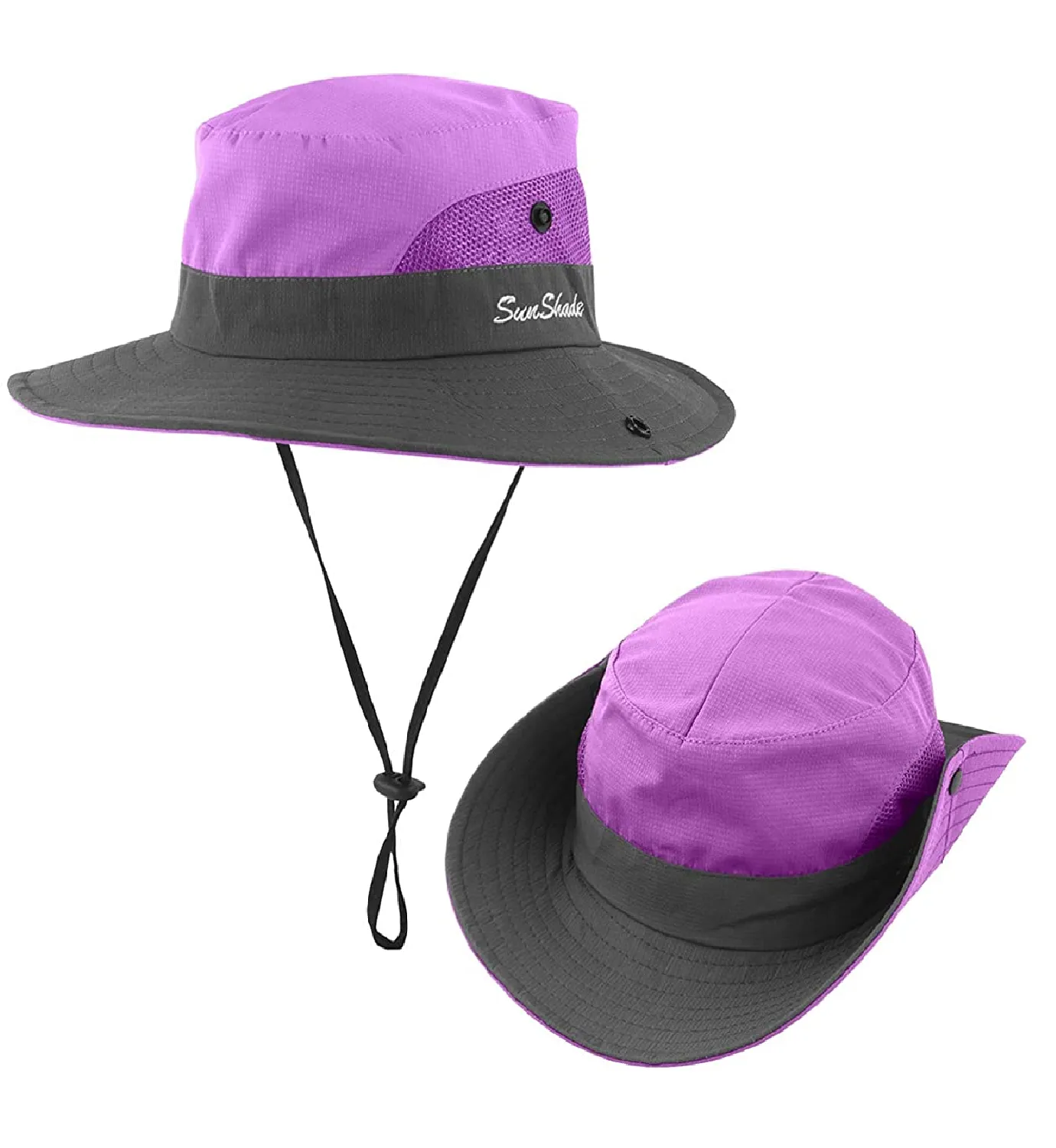 IYEBRAO | Women's 2 Pack Ponytail Sun Hat