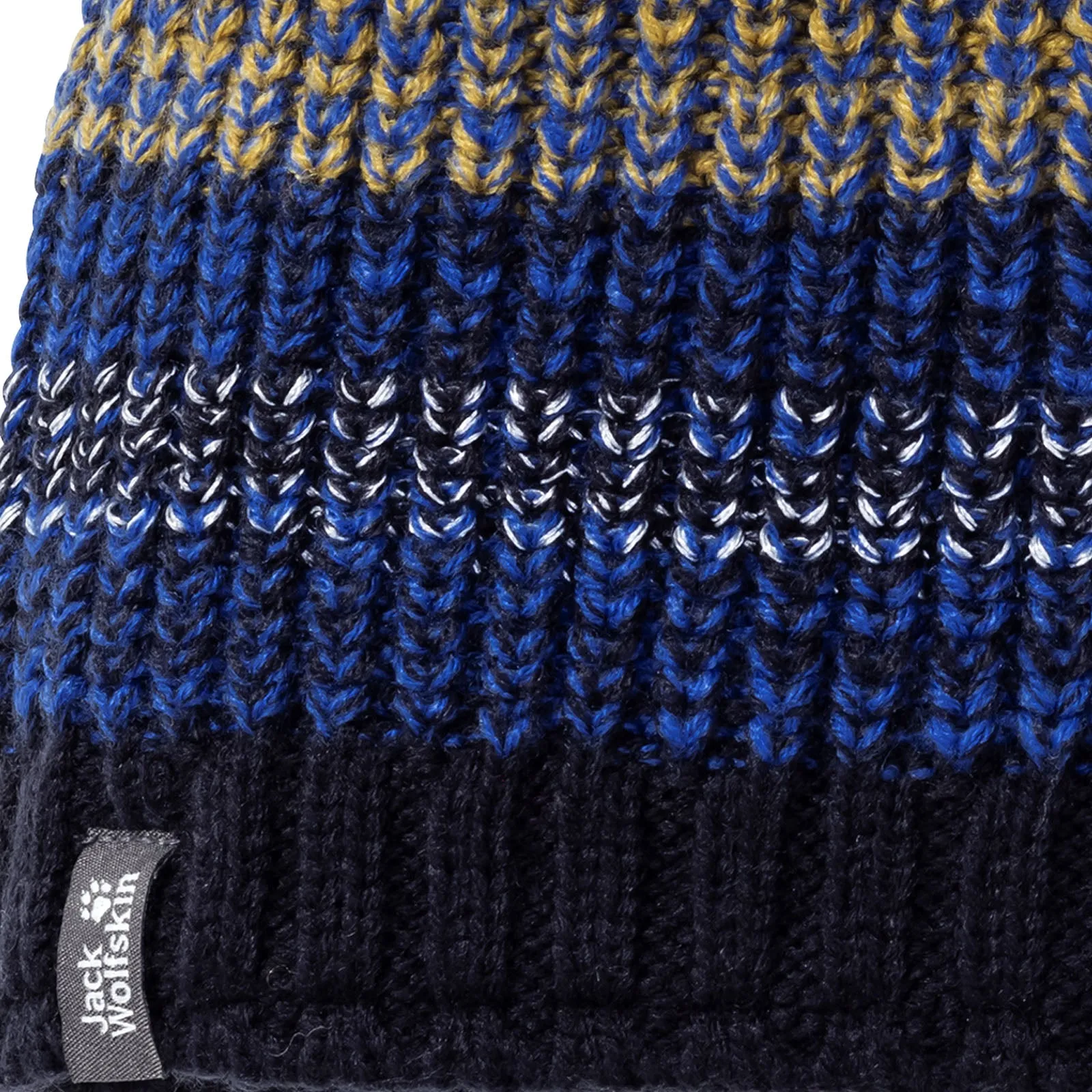 Jack Wolfskin Kids Stormlock Nighthike Beanie Hat - Night Blue