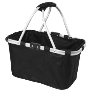 Karlstert 2 Handle Carry Basket - Black