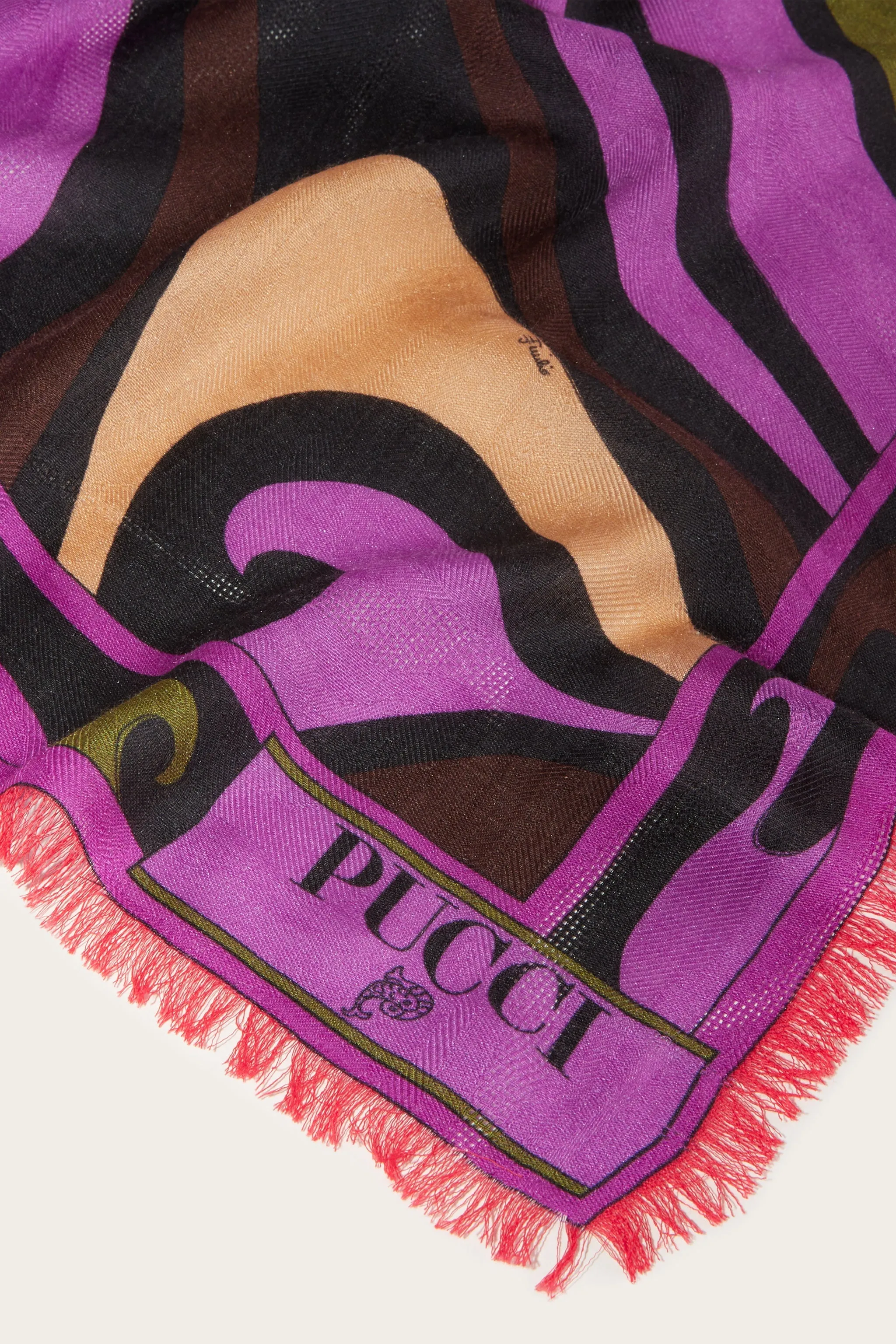 Marmo-Jacquard Large Scarf