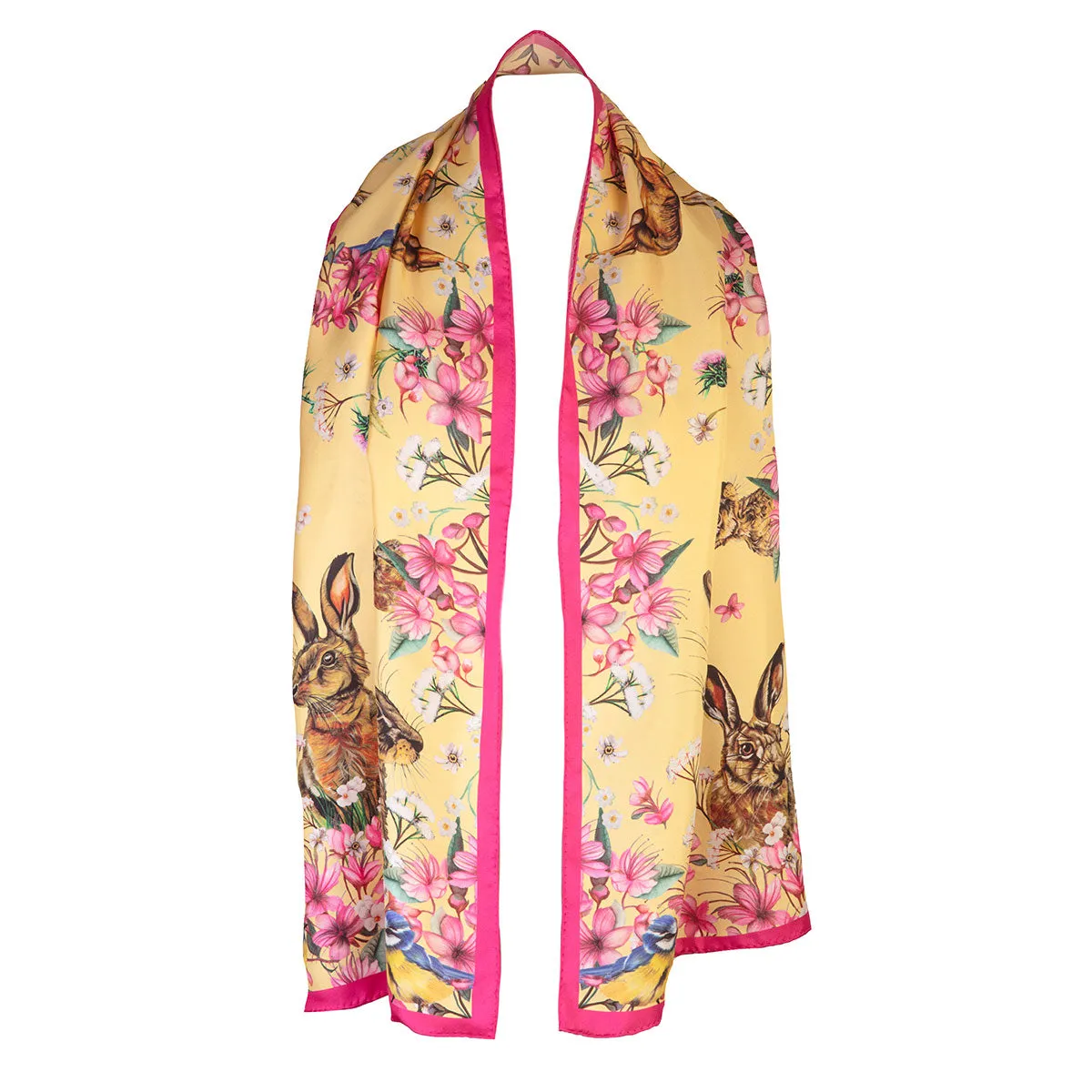 Oopsie Daisy Buttermilk Classic Silk Scarf