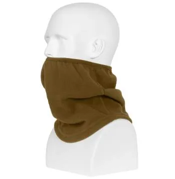 Polar Fleece Contoured Elastic Neck Gaiter