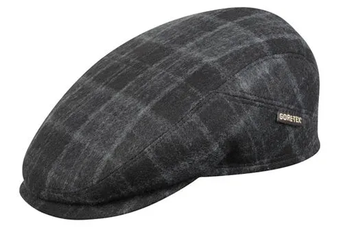 Riga Wool Blend Plaid Ivy Cap