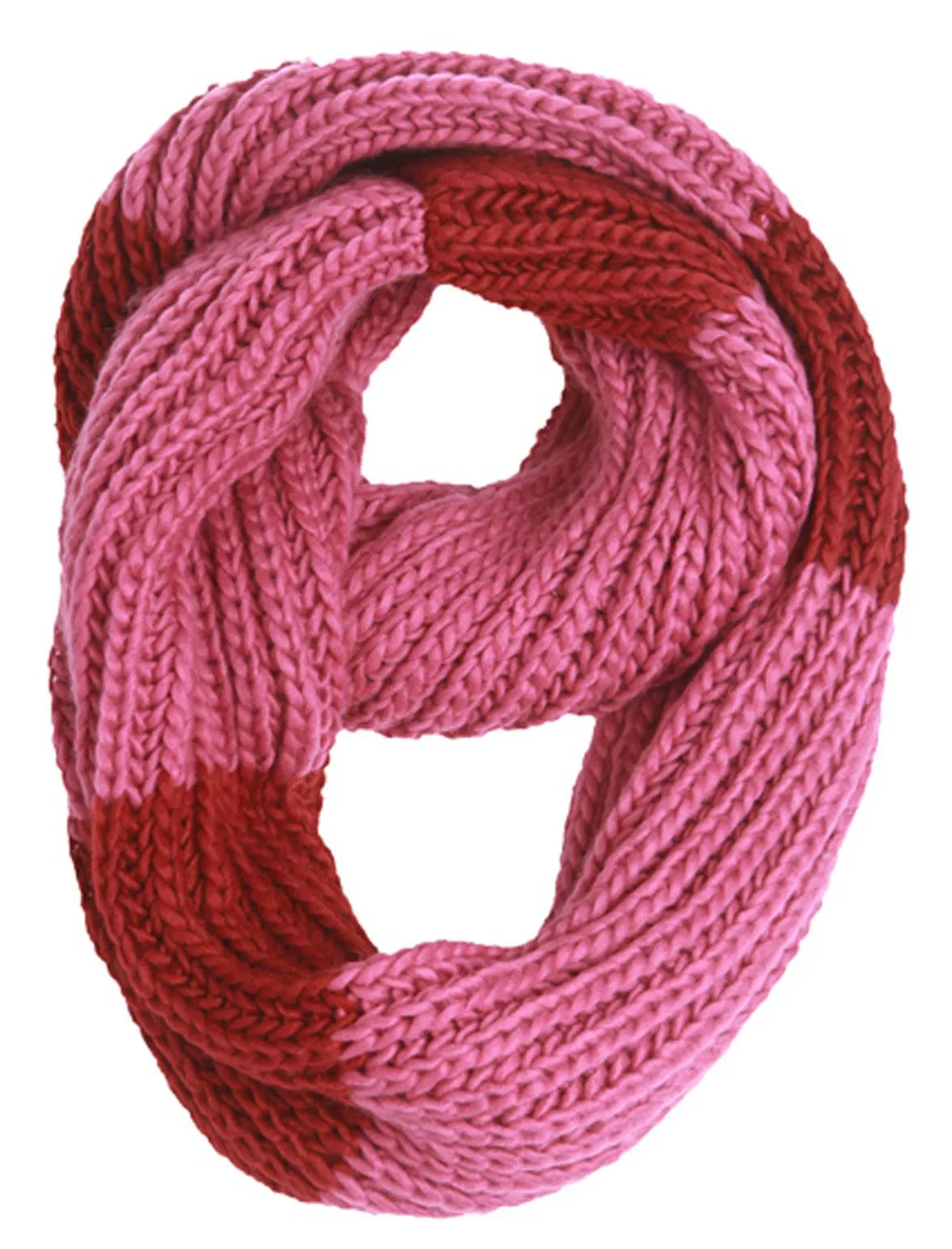 Sakkas Life is Beautiful Knit Infinity Scarf