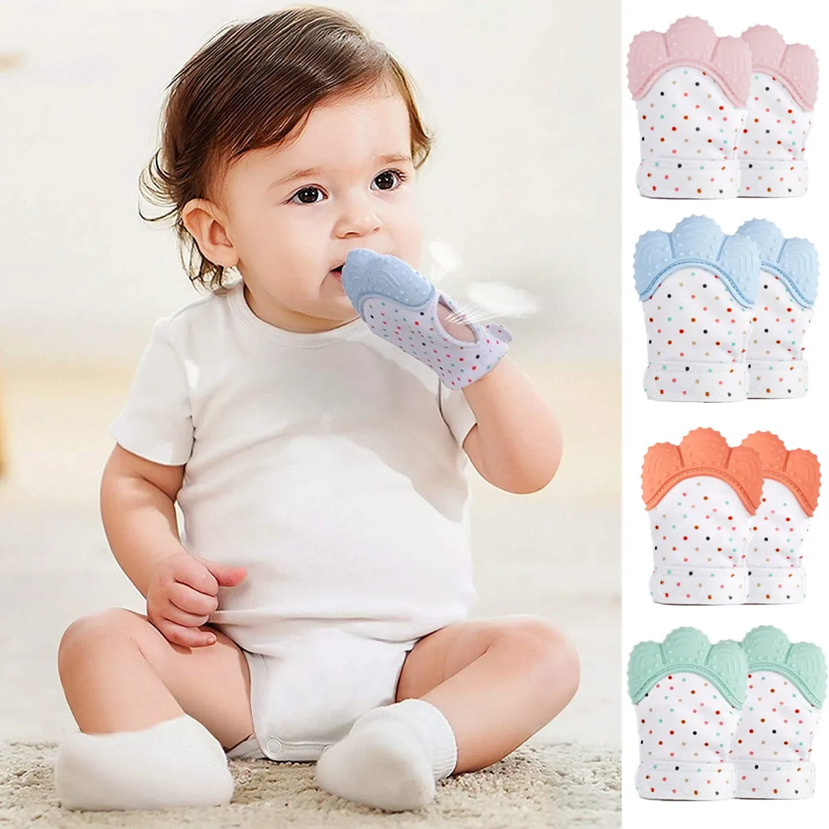 Silicone Baby Teething Glove