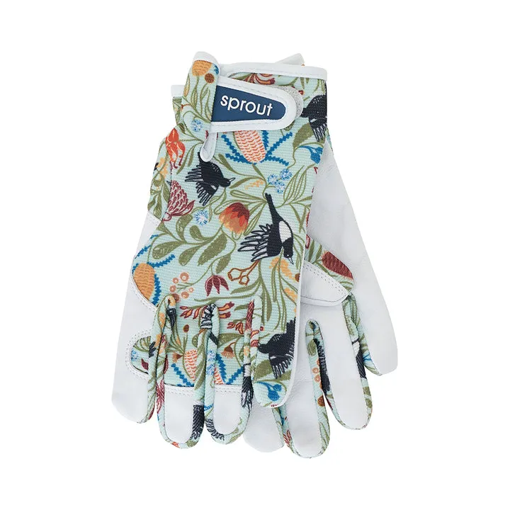 Sprout Goatskin  Garden Gloves - Magpie Floral