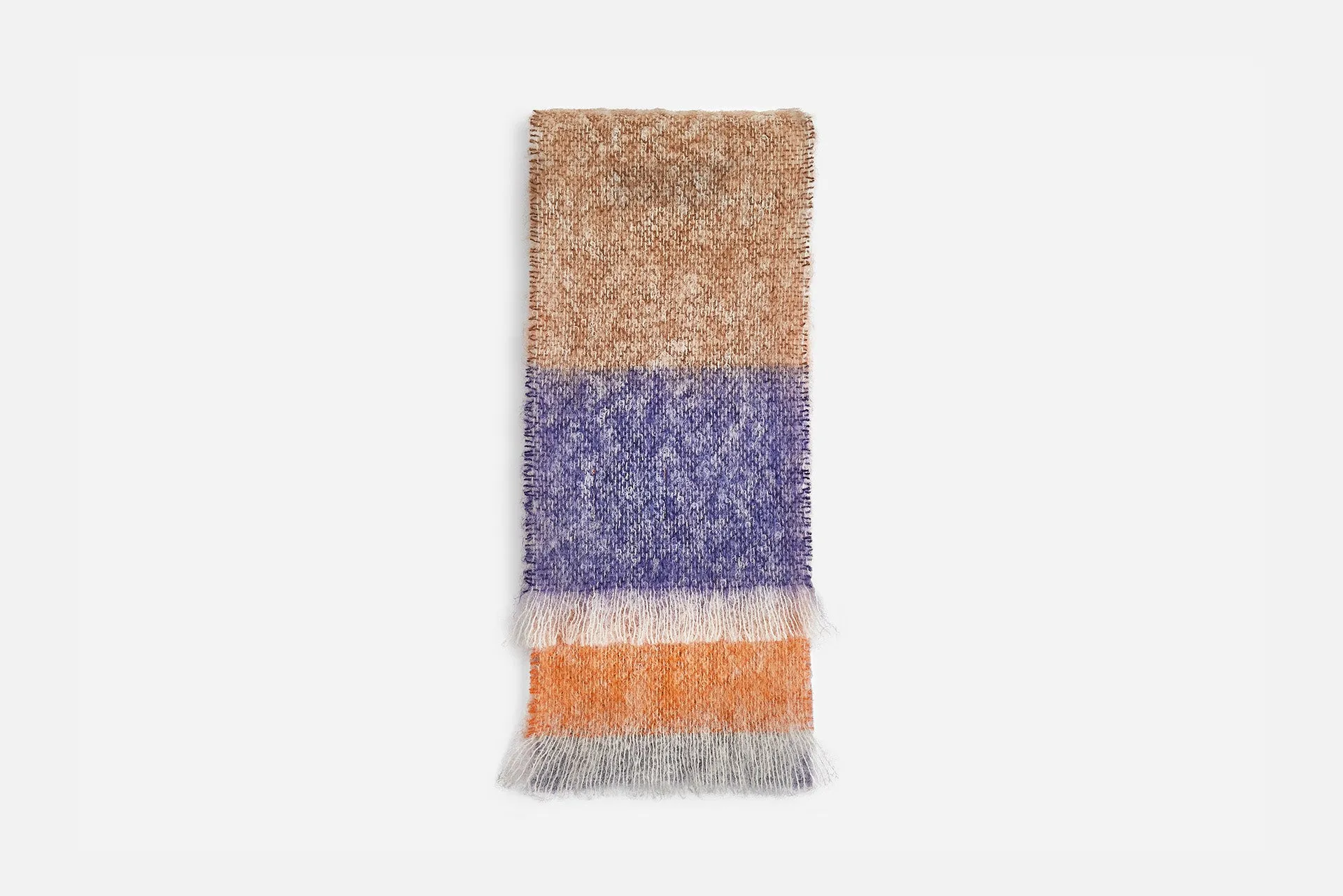 Tangerine Silare Mohair XScarf